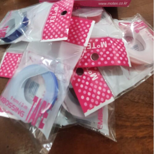 Dây Plastic dùng cho máy bấm chữ nổi