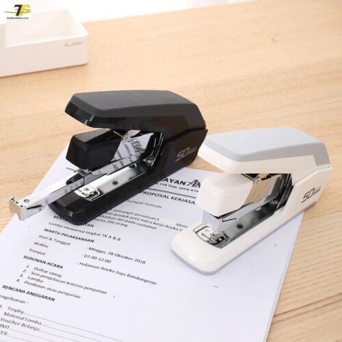 Dập ghim / Bấm kim trợ lực Deli 371 (40 tờ) – 371S (50 tờ) – giảm 45% lực tác dụng – E0371 – E371S