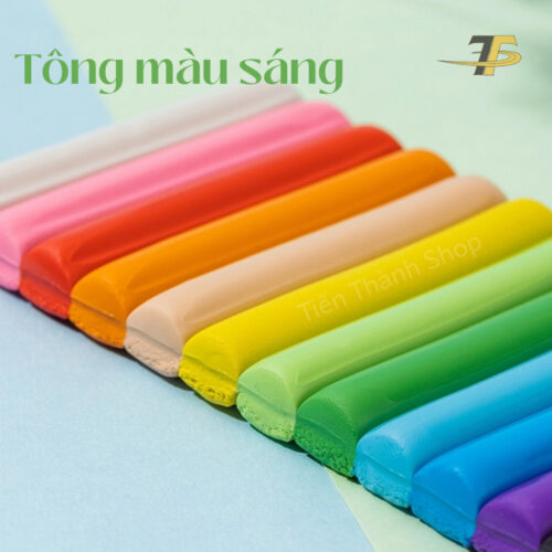 Đất nặng nhiều màu Deli H-712 H-713 H-714 – 6 / 8 / 12 Màu