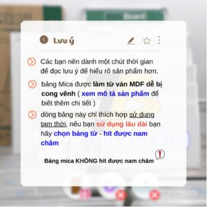 Home Bảng mica ĐEN viết phấn – Nhiều kích thước