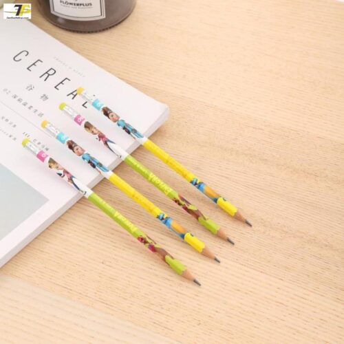 Bút chì 2B cao cấp – Hoạ tiết đa dạng – Deli 51800/52900/53200/53300/EC011/EC012/EC021 – Combo 3 cây