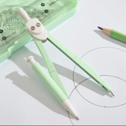 Bộ Compa, eke Deli H610 chì bấm 7 món – Biên bản Sơn Tùng