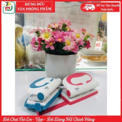 Máy Đục / Bấm Lỗ Deli E0112 Đục Lỗ 10 Tờ Punch Bền Đẹp Là Sự Lựa Chọn Hàng Đầu Trong Công Sở Văn Phòng Học Sinh