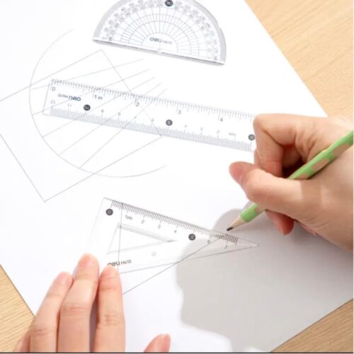 Bộ Compa, eke Deli H610 chì bấm 7 món – Biên bản Sơn Tùng