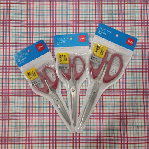 Kéo cắt giấy văn phòng Deli cao cấp lưỡi thép không gỉ – EM600 – EM609 – EM610 – EM611