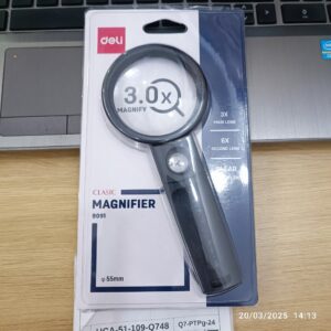 Kính lúp 60mm Deli 9091 - Classic