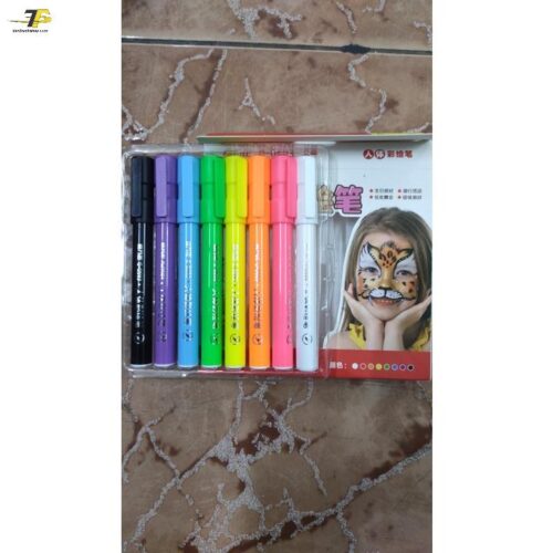 Bút vẽ hóa trang không độc hại hàn quốc G-0593 – haloween 8 cây – 8 màu