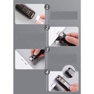 Kẹp giấy 16mm tái sử dụng nhiều lần Deli 8591A – 8592