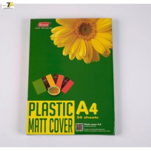 Bìa nhựa sần mờ 0.4mm đóng sách A4 Plastic cover Pgrand – Hộp 50 tờ