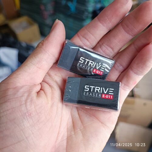 Gôm tẩy Thiên Long E-011 đen – STRIVE Earse