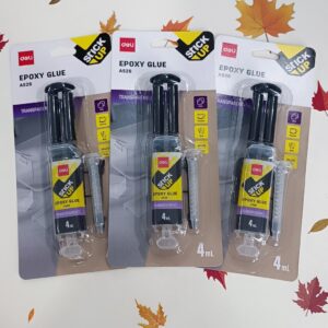 Tuýp keo dán đa năng trong suốt Deli 4 ml  A526