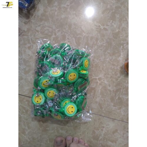 Dây đeo thẻ / Dây đeo bảng tên co rút hình mặt cười