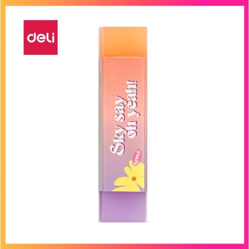 Gôm tẩy màu 2B Deli H347 không bụi / Tẩy Deli 347 phiên bản Sơn Tùng