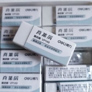 Gôm tẩy mini Deli VP149 – Chât liệu an toàn tẩy siêu sạch – Combo 3 cục