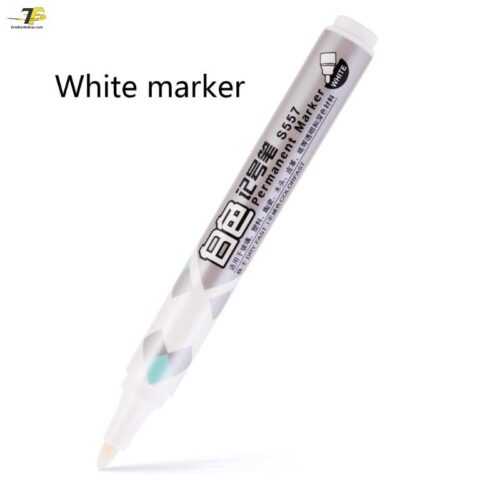 Bút lông dầu trắng, Vẽ tranh sơn dầu chống thấm nước