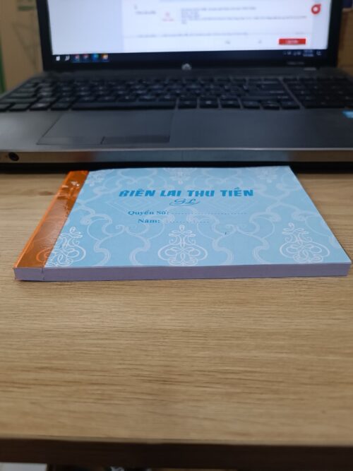 Biên lai thu tiền mẫu số C45-BB quyển 100 tờ chia làm 50 bộ 2 liên