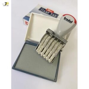 Dấu đóng số xoay tay Trodat 1554 (4 số ) hoặc 1556 ( 6 số ) kèm khay mực Shiny SP1