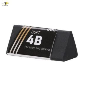 Tẩy Đen 4B Tam Giác Deli H01720 – Combo 3 cái