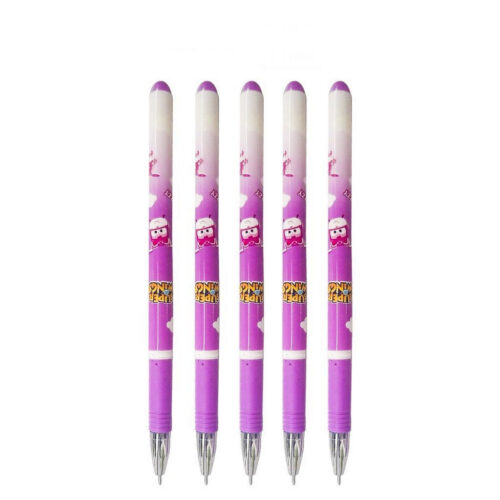 Bút gel màu tím G12-PR- Combo 5 cây