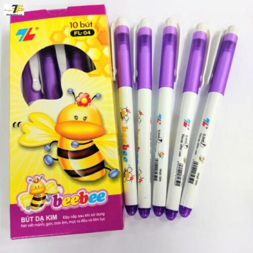 Bút lông kim màu tím Thiên Long FL-04 – Combo 3 cây