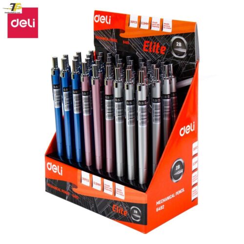 Bút chì kim kim loại Deli E6492 – Bạc/Xanh/Hồng – màu ngẫu nhiên