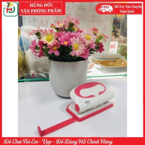 Máy Đục / Bấm Lỗ Deli E0112 Đục Lỗ 10 Tờ Punch Bền Đẹp Là Sự Lựa Chọn Hàng Đầu Trong Công Sở Văn Phòng Học Sinh