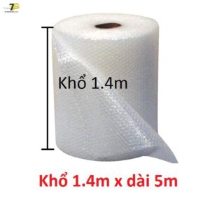 Màng Xốp Hơi, Xốp Bong Bóng Khí Gói Hàng – Khổ 1,4m x 5m –