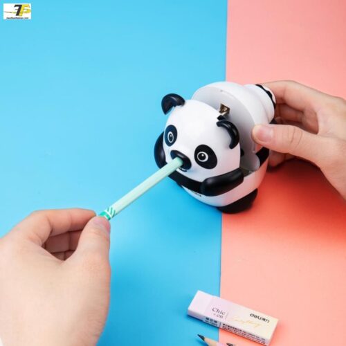 Gọt chì quay tay hình gấu trúc Deli – 1 chiếc – E0518