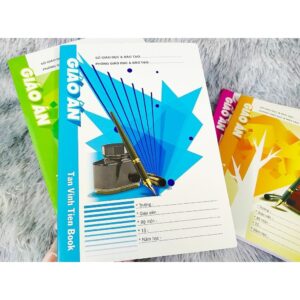 Sổ giáo án giáo viên 200 trang kẻ ngang - Combo 5 quyển