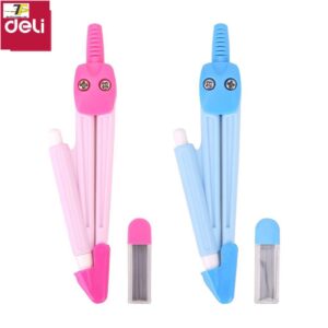 Compa Deli, Hồng/Xanh – 1 hộp – E8622 [Deli]