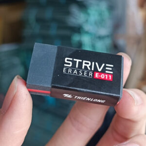 Gôm tẩy Thiên Long E-011 đen – STRIVE Earse