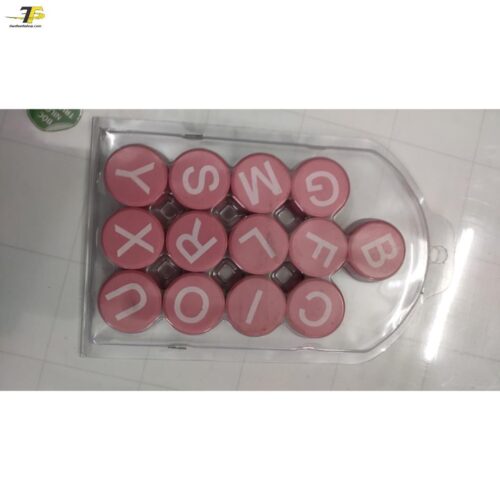 Bộ chữ số Nam châm 30mm cao cấp vỉ 26 chữ cái hít siêu mạnh