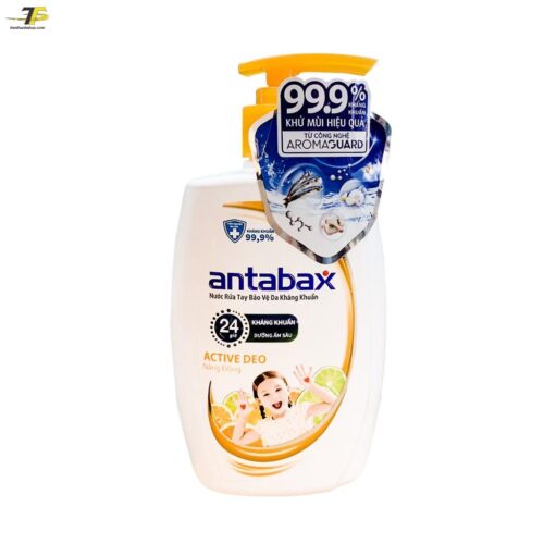 Nước Rửa Tay Antabax 500ml – Diệt 99.9% vi khuẩn, dưỡng ẩm chuyên sâu