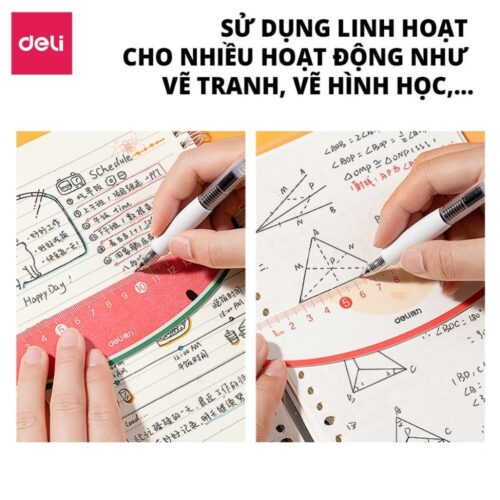 Thước kẻ Deli