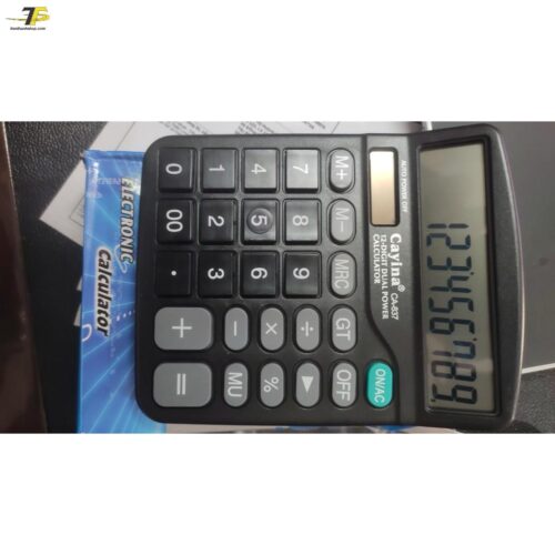 Máy Tính Tiền CAYNIA CA-837 Dùng Năng Lượng Mặt Trời