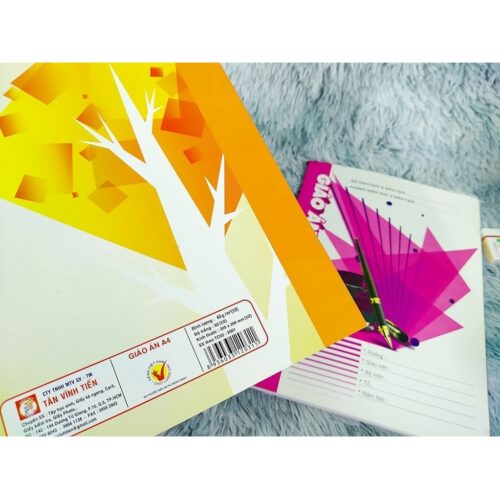 Sổ giáo án giáo viên 200 trang kẻ ngang – Combo 5 quyển