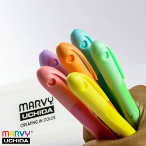 Bút dạ quang Marvy 8000 màu Pastel của Nhật