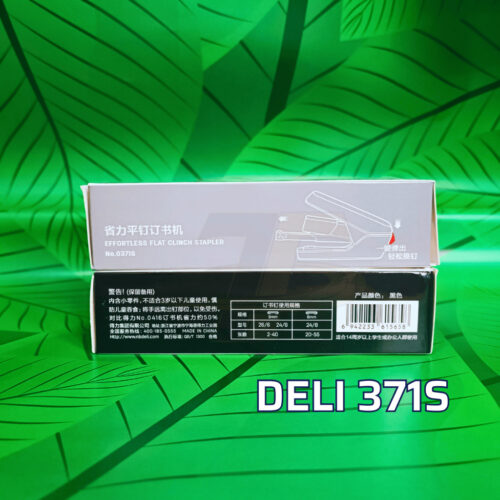 Dập ghim / Bấm kim trợ lực Deli 371 (40 tờ) – 371S (50 tờ) – giảm 45% lực tác dụng – E0371 – E371S