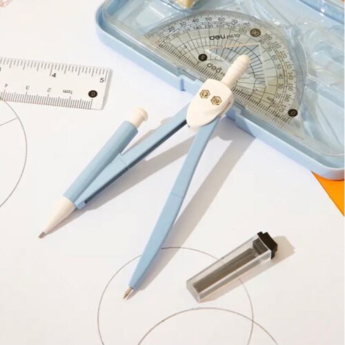 Bộ Compa, eke Deli H610 chì bấm 7 món – Biên bản Sơn Tùng