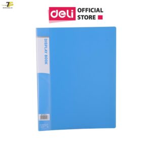 File lá A4 Deli – Xanh dương – 20/30/40/60/80 lá – 1 chiếc – EB01932/EB02032/EB02132/EB02232/EB02332