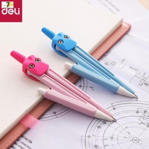 Compa Deli, Hồng/Xanh – 1 hộp – E8622 [Deli]