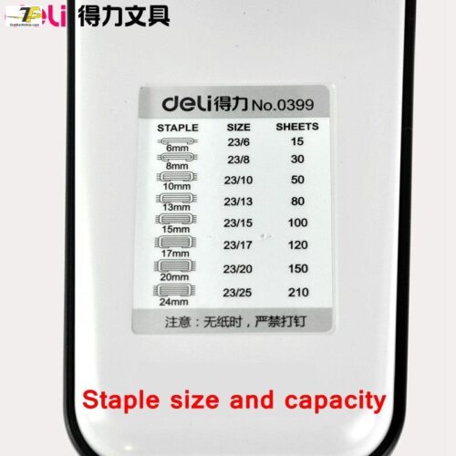 Dập ghim / Bấm kim đại 210tờ Deli 399 (E0399)