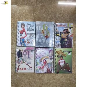 Sổ lò xo A6 (105 x 148mm), 160 trang