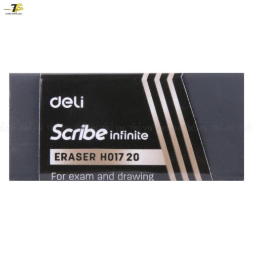 Tẩy Đen 4B Tam Giác Deli H01720 – Combo 3 cái