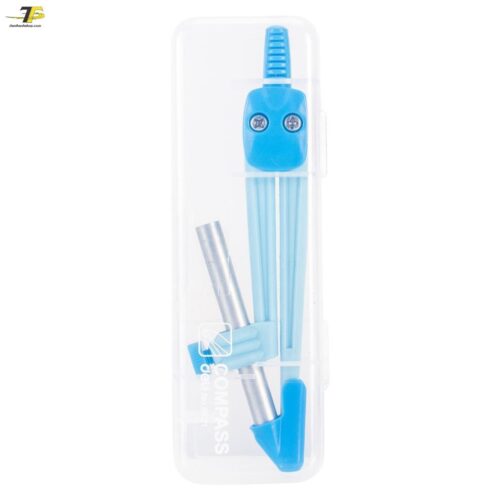 Compa học sinh Deli, Hồng/Xanh – 1 hộp – E8621