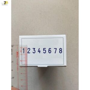 Con dấu 8 số xoay chấm mực ngoài Shiny NA8 / N08 / N18 / N28 / N38 / N48 / N58