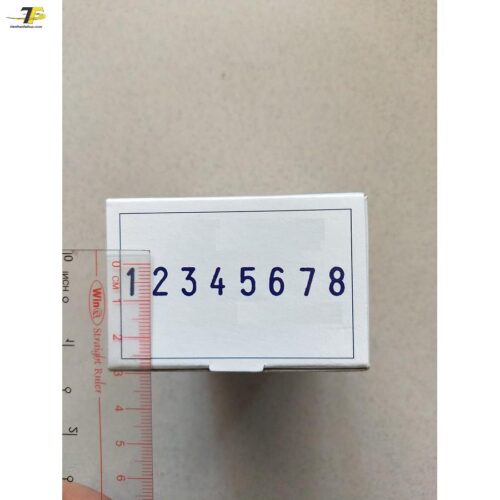 Con dấu 8 số xoay chấm mực ngoài Shiny NA8 / N08 / N18 / N28 / N38 / N48 / N58