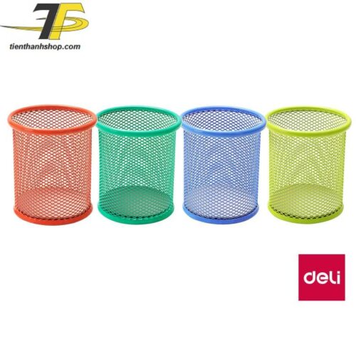 Giá cắm bút sắt nhiều màu Deli 9153