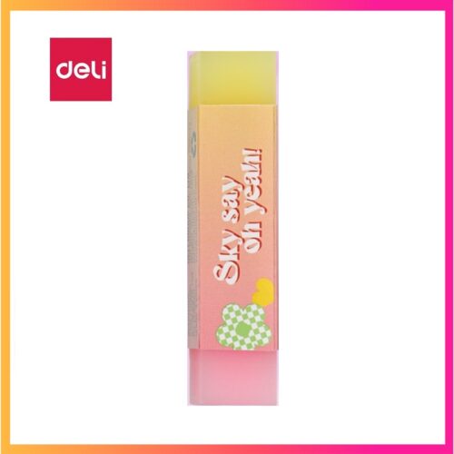 Gôm tẩy màu 2B Deli H347 không bụi / Tẩy Deli 347 phiên bản Sơn Tùng
