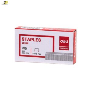 Dập ghim / Kim Bấm số 10 Deli – Dùng cho dập ghim cỡ 10 – 1000 cái/hộp – Combo 5 hộp – E0010N